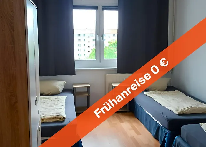 Helle Monteurwohnung in Leipzig Grünau